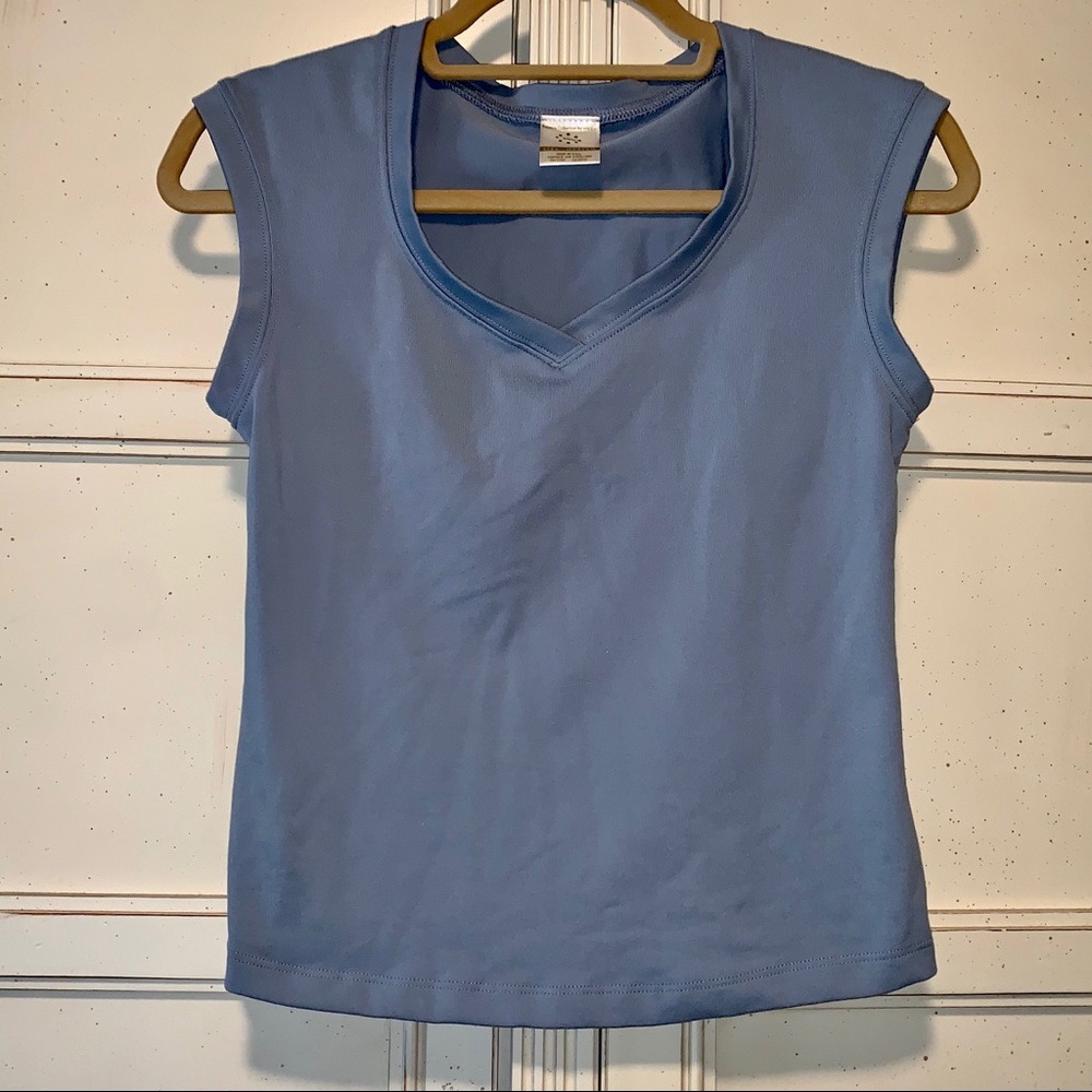 Blue Marika Muscle Top  Balance Collection